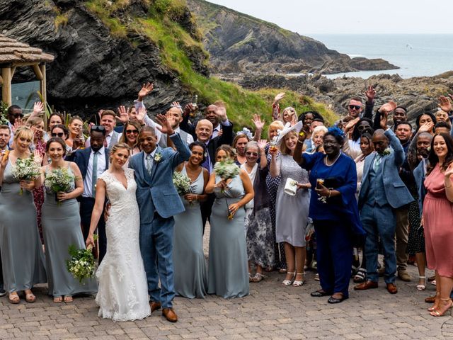 Dan and Emily&apos;s Wedding in Ilfracombe, Devon 30