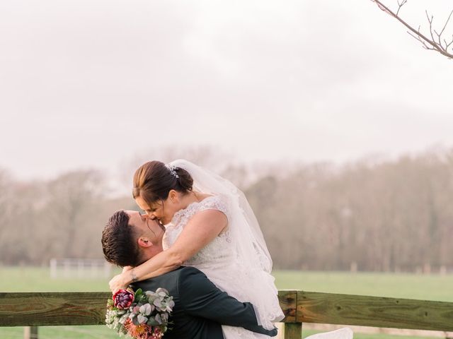 Tyrone and Hayley&apos;s Wedding in Milford On Sea, Hampshire 16