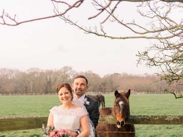 Tyrone and Hayley&apos;s Wedding in Milford On Sea, Hampshire 18