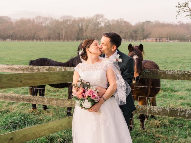 Tyrone and Hayley&apos;s Wedding in Milford On Sea, Hampshire 19