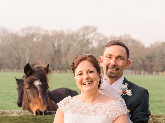 Tyrone and Hayley&apos;s Wedding in Milford On Sea, Hampshire 20