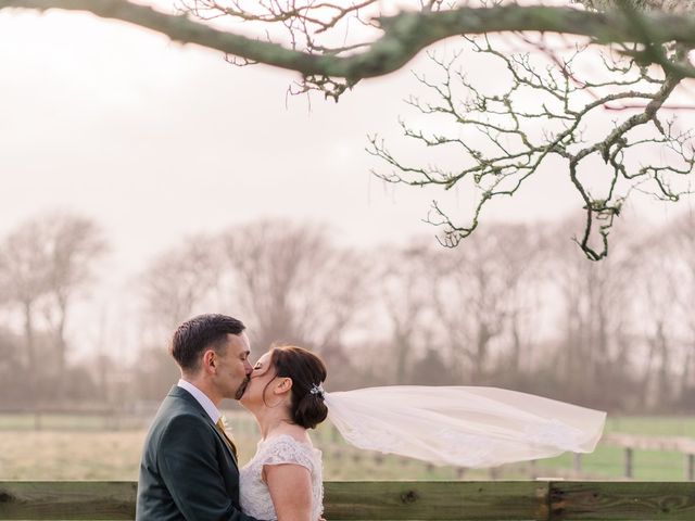 Tyrone and Hayley&apos;s Wedding in Milford On Sea, Hampshire 21