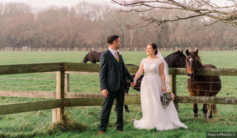 Tyrone and Hayley's Wedding in Milford On Sea, Hampshire