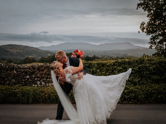 Andrew  and Lauren&apos;s Wedding in Hawkshead, Cumbria 11