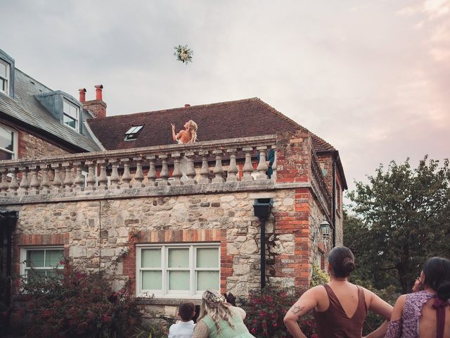 Andrew and Leeanna&apos;s Wedding in Freshwater Bay, Isle of Wight 47