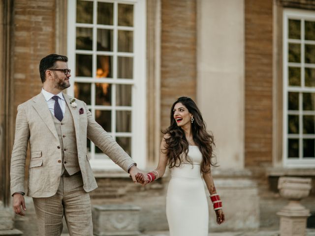 David and Shruti&apos;s Wedding in Hinwick, Northamptonshire 2