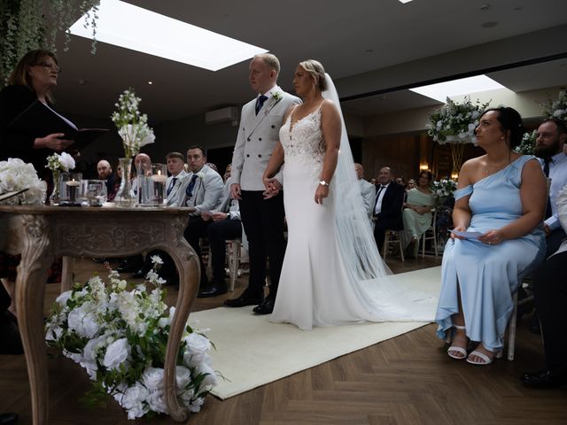 Sean and Kelly's Wedding in Rowton, Cheshire 10