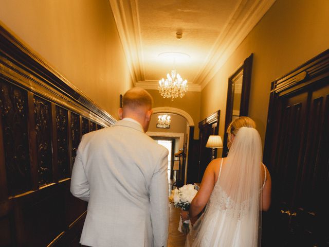 Sean and Kelly's Wedding in Rowton, Cheshire 14