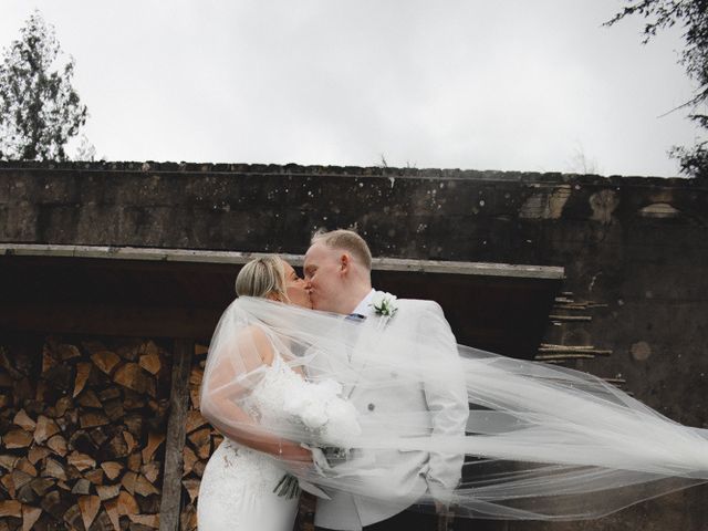 Sean and Kelly's Wedding in Rowton, Cheshire 21