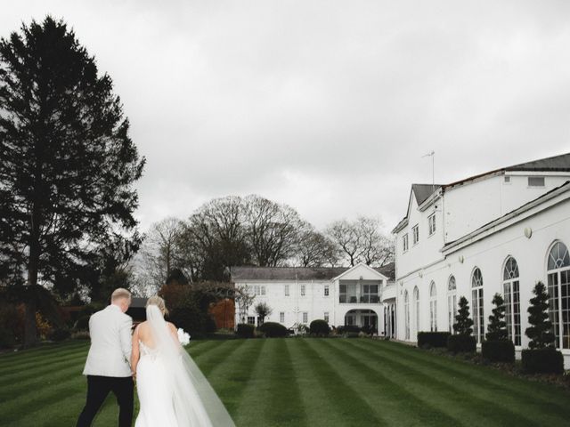 Sean and Kelly's Wedding in Rowton, Cheshire 22