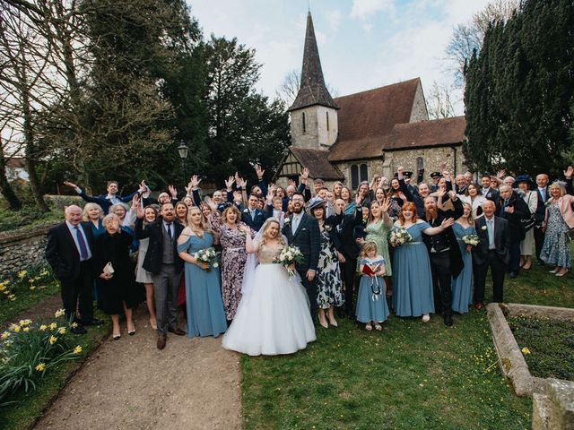 Scott and Poppy&apos;s Wedding in South Godstone, Surrey 3