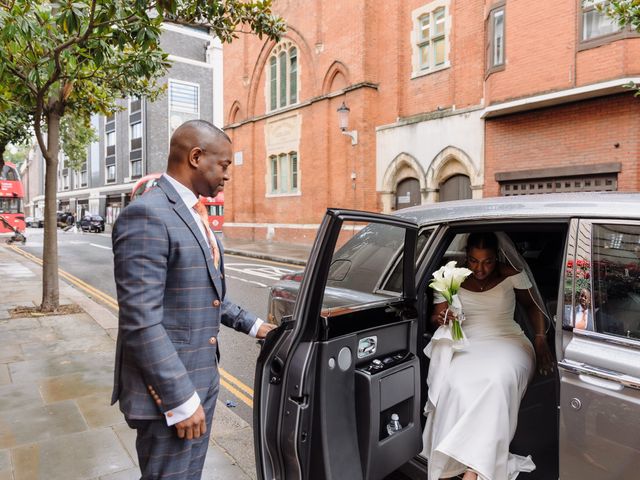 Nicole and Devonte's Wedding in Kensington &amp; Chelsea, West London 7