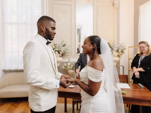 Nicole and Devonte's Wedding in Kensington &amp; Chelsea, West London 12