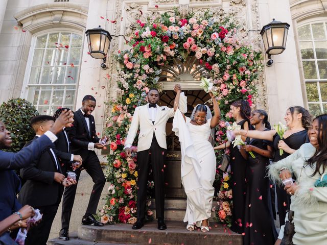Nicole and Devonte's Wedding in Kensington &amp; Chelsea, West London 26