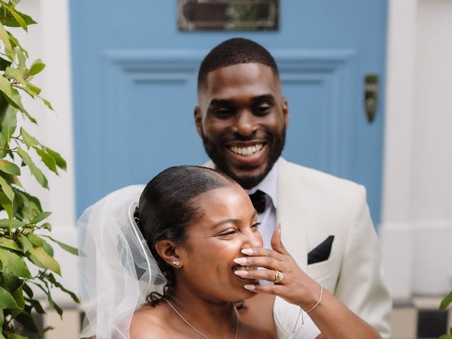 Nicole and Devonte's Wedding in Kensington &amp; Chelsea, West London 40