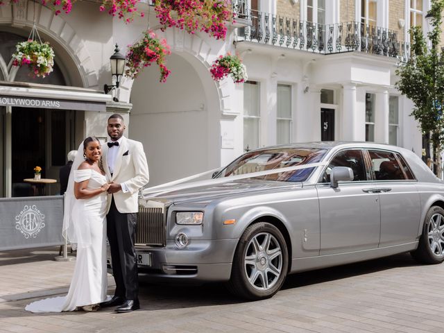 Nicole and Devonte's Wedding in Kensington &amp; Chelsea, West London 45