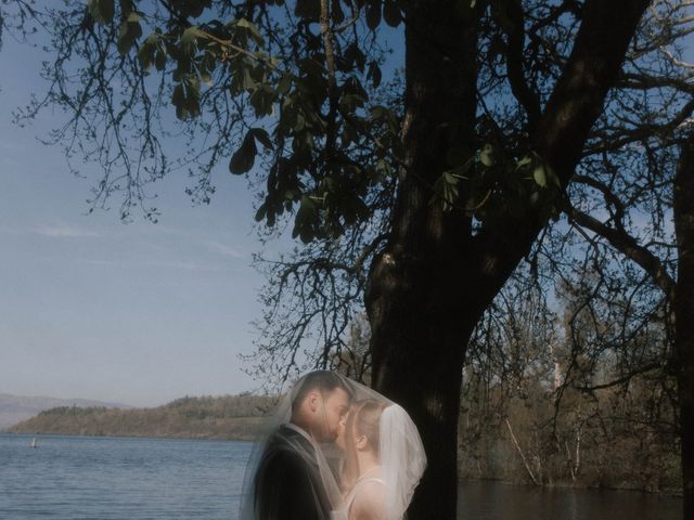 Calum and Haley's Wedding in Loch Lomond, Central &amp; Glasgow 6
