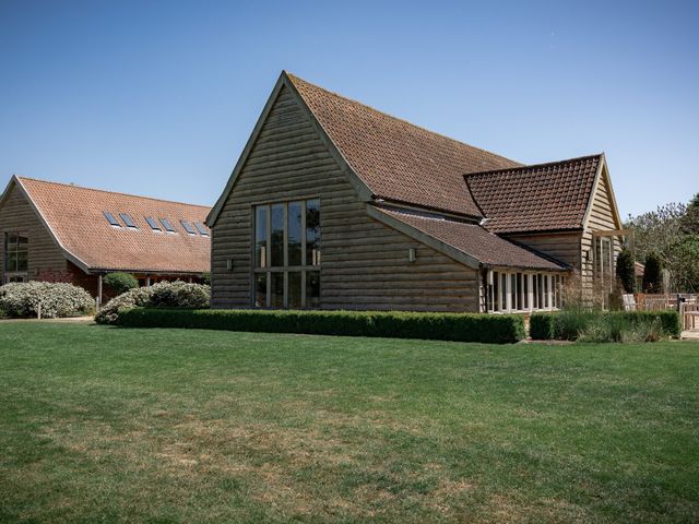 Lewis and Issy's Wedding in Easton, Suffolk 2