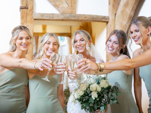 Lewis and Issy's Wedding in Easton, Suffolk 10