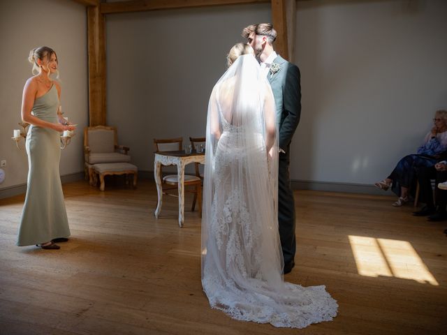 Lewis and Issy's Wedding in Easton, Suffolk 12