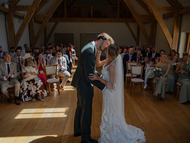 Lewis and Issy's Wedding in Easton, Suffolk 13