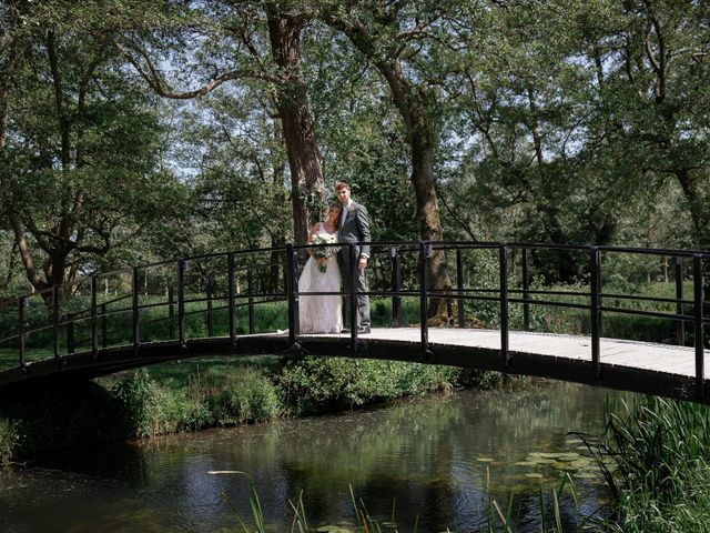 Lewis and Issy's Wedding in Easton, Suffolk 17