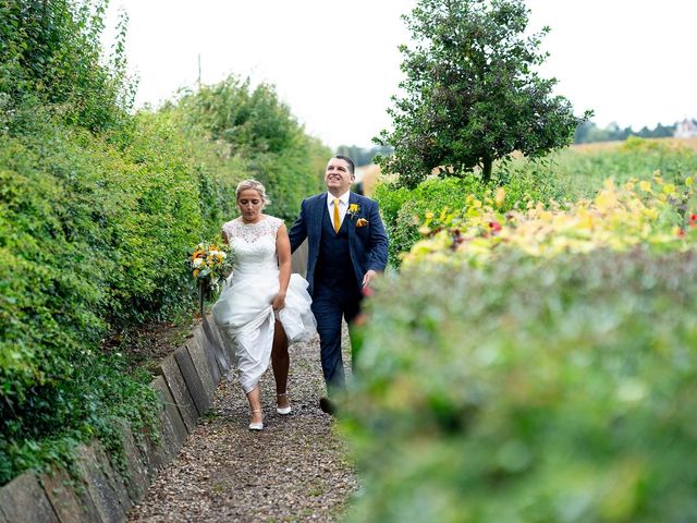 Michael and Carla&apos;s Wedding in Halvergate, Norfolk 89