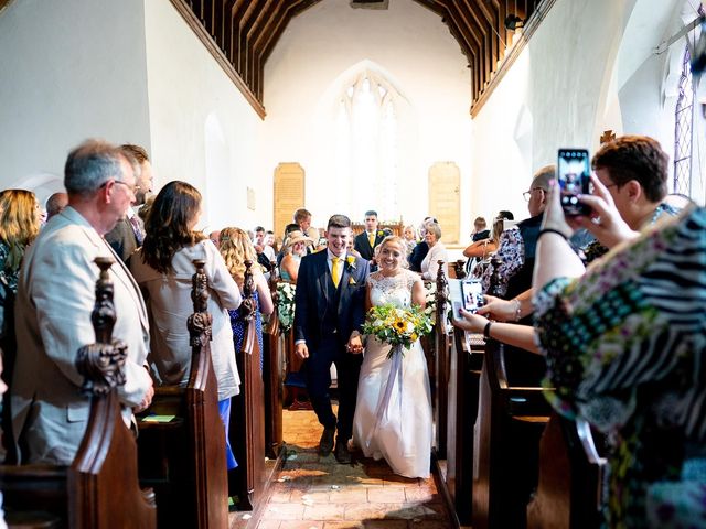 Michael and Carla&apos;s Wedding in Halvergate, Norfolk 107