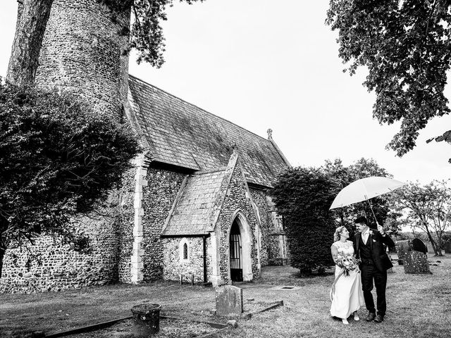 Michael and Carla&apos;s Wedding in Halvergate, Norfolk 117