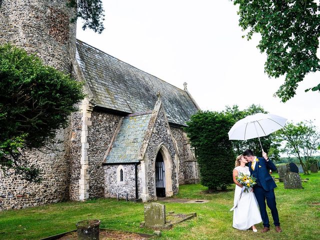 Michael and Carla&apos;s Wedding in Halvergate, Norfolk 118