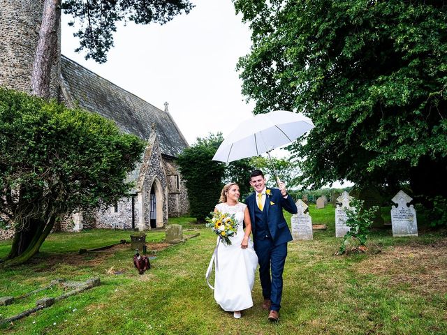 Michael and Carla&apos;s Wedding in Halvergate, Norfolk 120