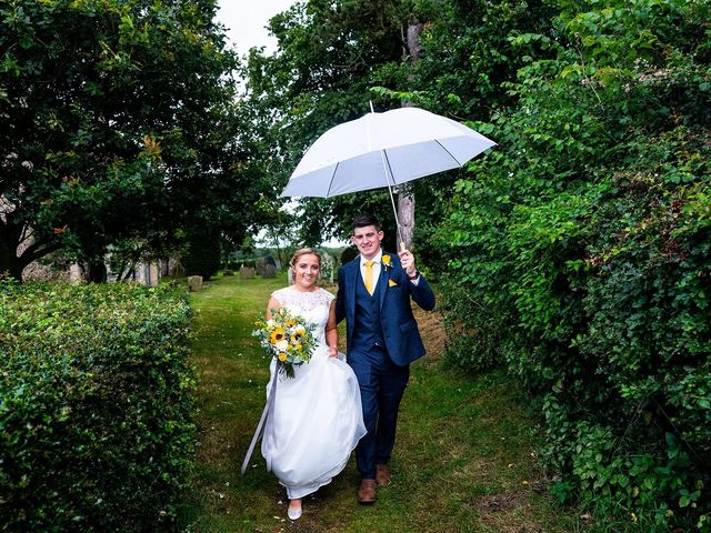 Michael and Carla&apos;s Wedding in Halvergate, Norfolk 121