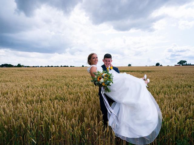 Michael and Carla&apos;s Wedding in Halvergate, Norfolk 128