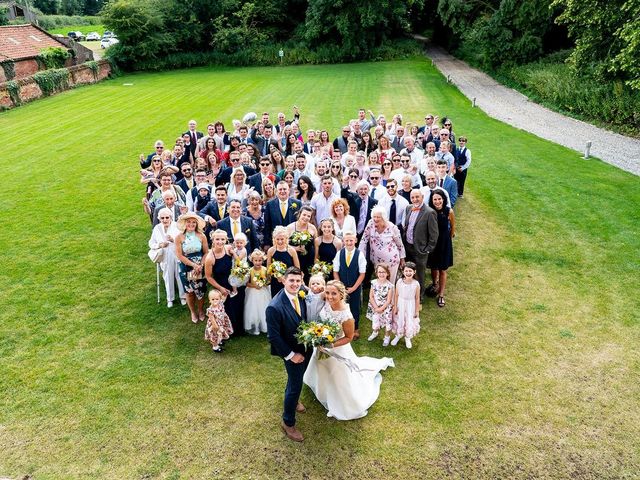 Michael and Carla&apos;s Wedding in Halvergate, Norfolk 136