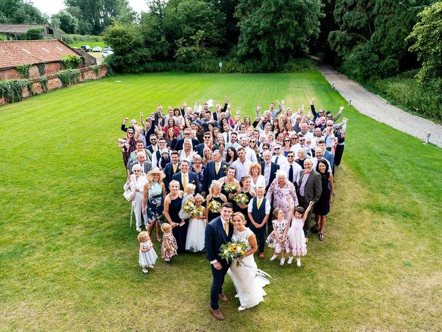 Michael and Carla&apos;s Wedding in Halvergate, Norfolk 137