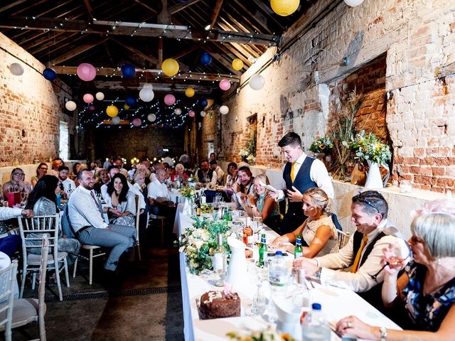 Michael and Carla&apos;s Wedding in Halvergate, Norfolk 164