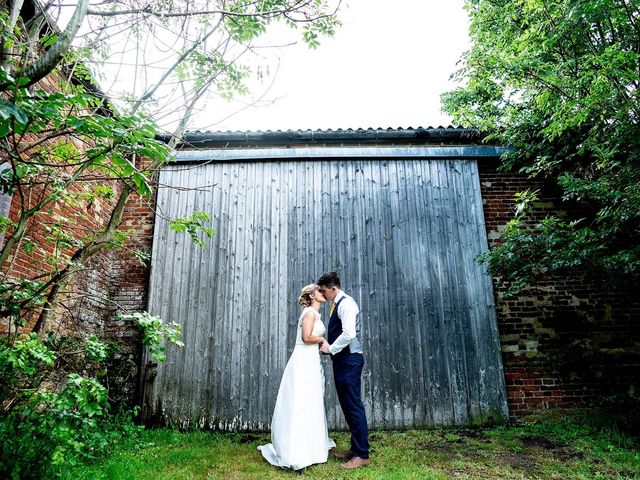 Michael and Carla&apos;s Wedding in Halvergate, Norfolk 176