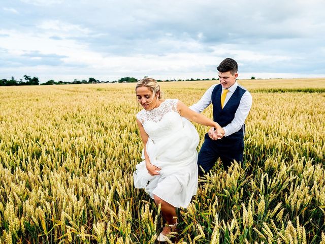 Michael and Carla&apos;s Wedding in Halvergate, Norfolk 189