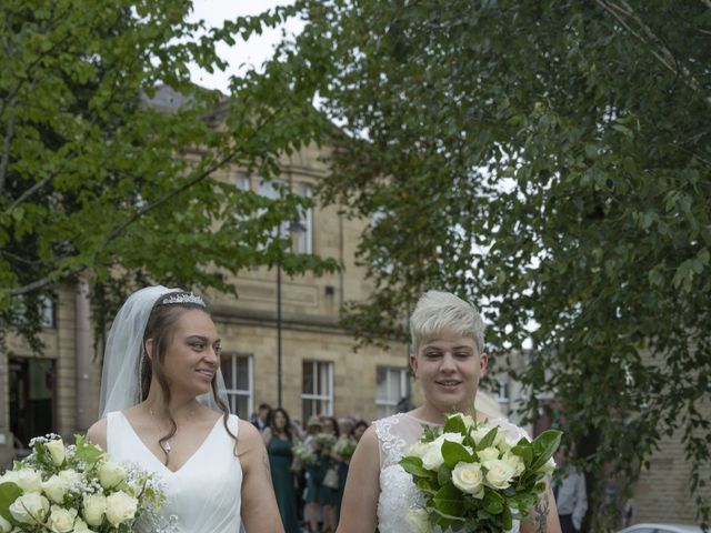 Natalie and Shelby&apos;s Wedding in Clayton Le Moors, Lancashire 16