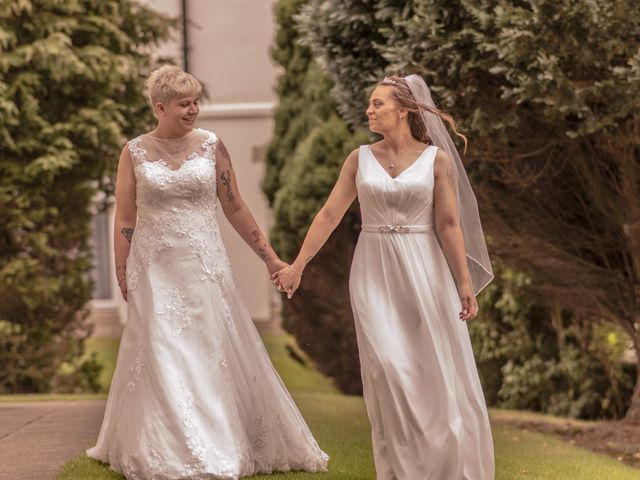 Natalie and Shelby&apos;s Wedding in Clayton Le Moors, Lancashire 1