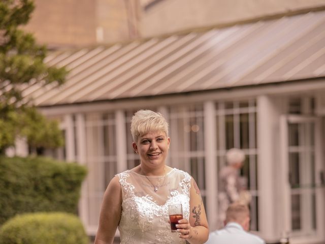 Natalie and Shelby&apos;s Wedding in Clayton Le Moors, Lancashire 29