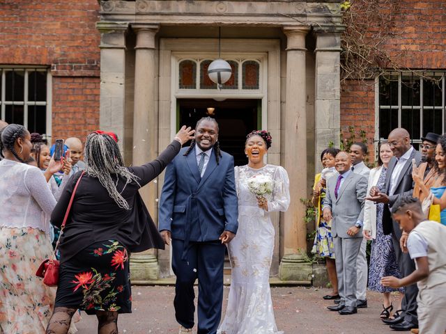 Romarna and Mutali&apos;s Wedding in Wolverhampton, West Midlands 19