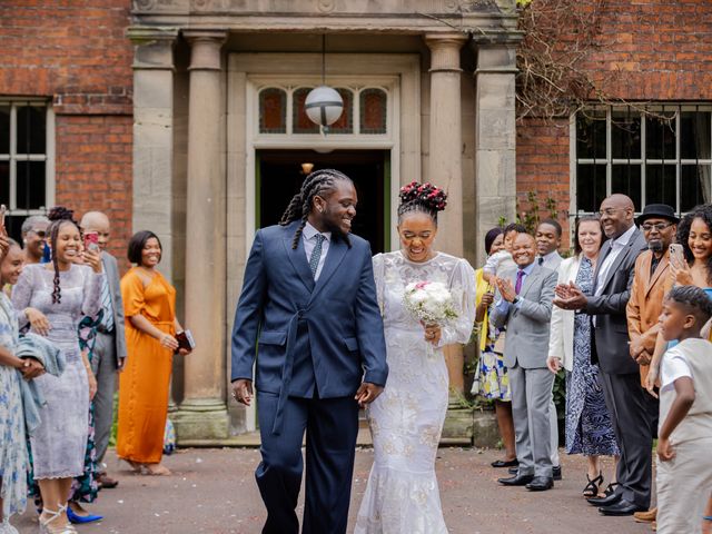 Romarna and Mutali&apos;s Wedding in Wolverhampton, West Midlands 20