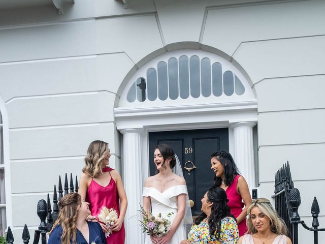 Katie and Olly's Wedding in London - North West, North West London 41