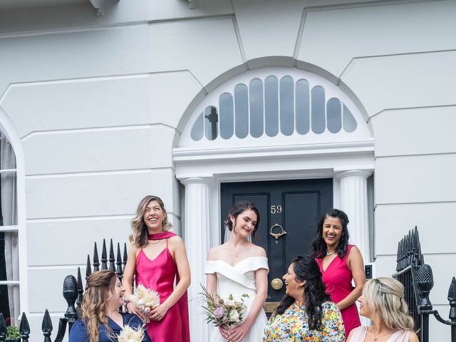 Katie and Olly's Wedding in London - North West, North West London 42