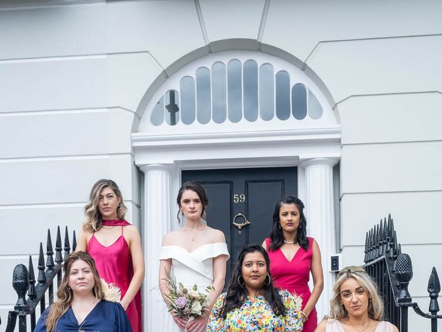 Katie and Olly's Wedding in London - North West, North West London 43