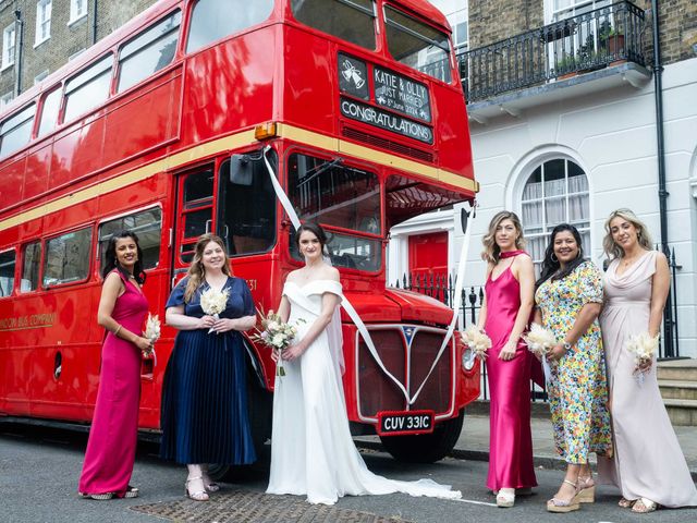 Katie and Olly's Wedding in London - North West, North West London 45