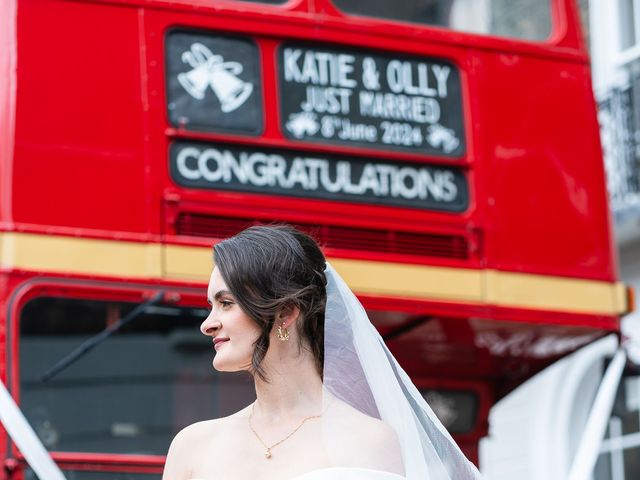 Katie and Olly's Wedding in London - North West, North West London 50