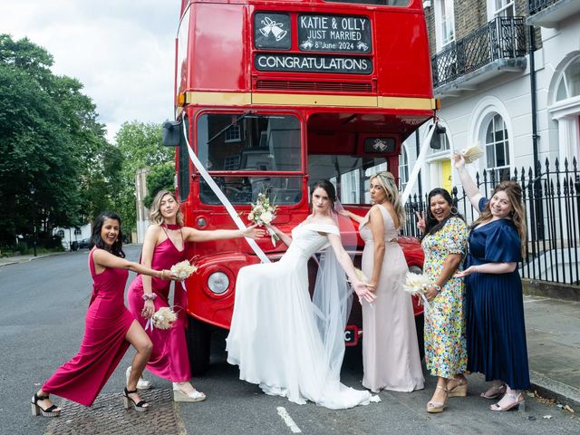 Katie and Olly's Wedding in London - North West, North West London 51