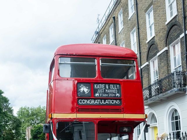 Katie and Olly's Wedding in London - North West, North West London 52